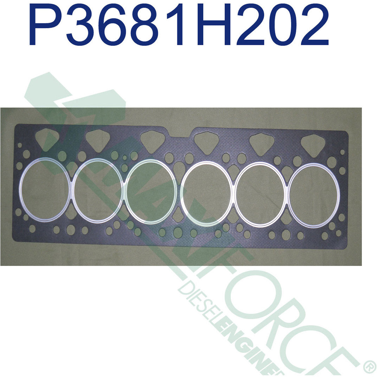Maxiforce Cylinder Head Gasket 6.354.4 for Perkins 3681H202 - Quality Farm Supply