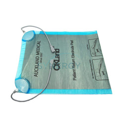 Patient Return Electrode Pad - Lite Dual Cord 120 X 50 0.3 Cm With 2 Free Cables & 1 Storage Case