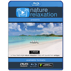 "Perfect Caribbean Beach" 1 Hour 4K Static Nature Video
