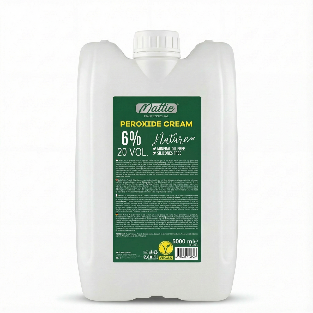Mattie Professional Nature - 3% (10 VOL) Peroxyde Vegan 60ml