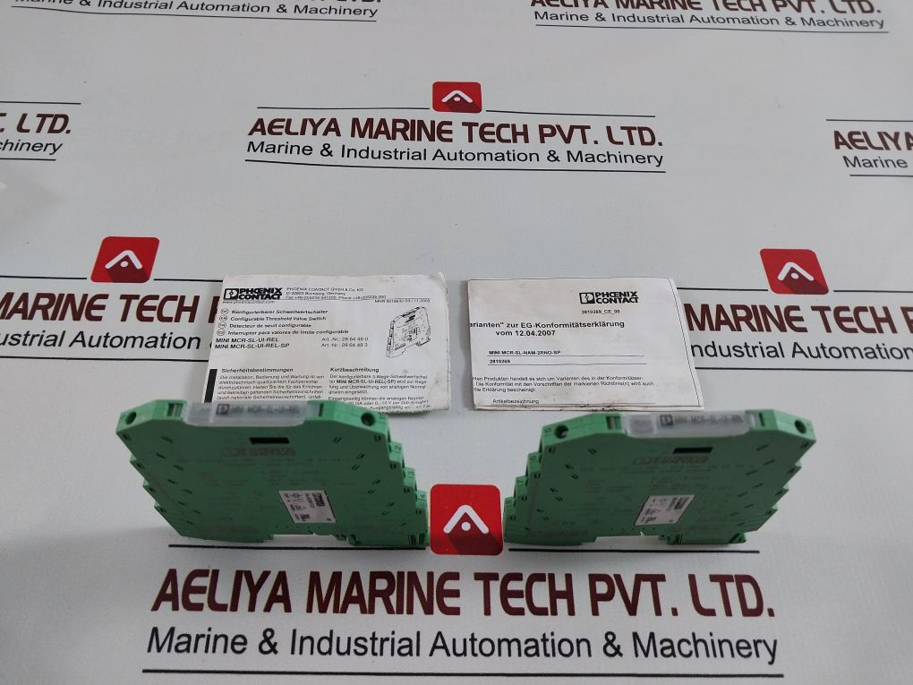 Phoenix Contact Mini Mcr-sl-ui-rel Threshold Value Limit Switch 28 64 48 0