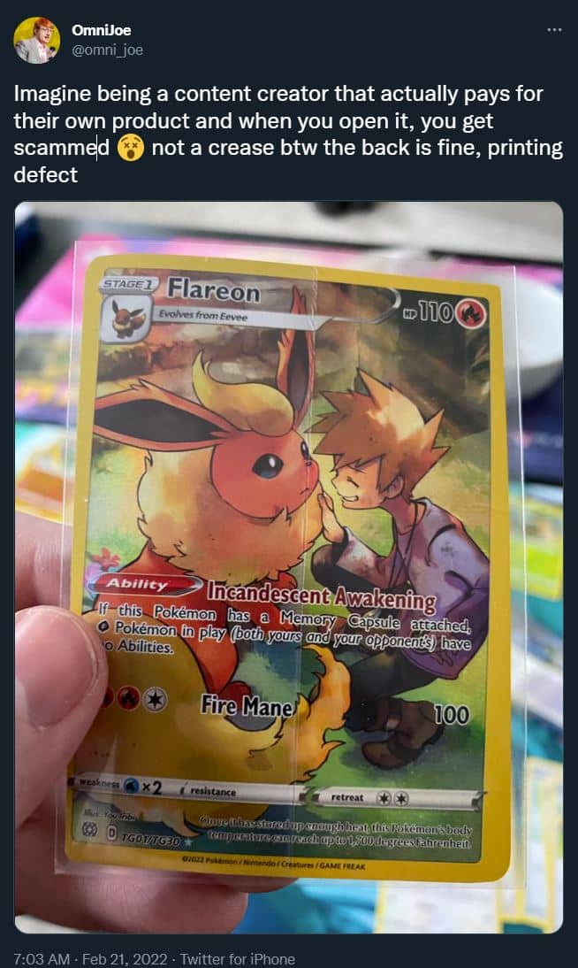 Pokemon card collectors worried about Brilliant Stars quality after multiple printing errors