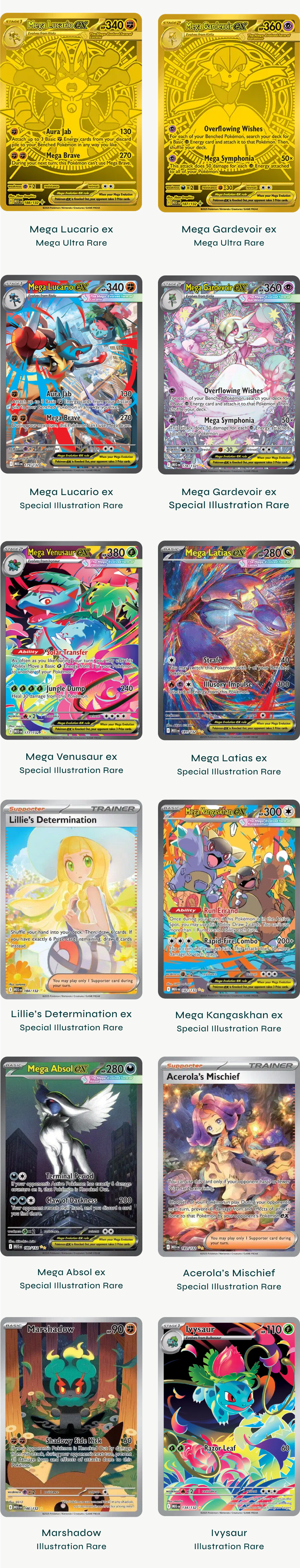The Top 12 Cards From Mega Evolution Base – The Trainer Court