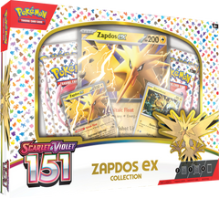 Pokémon TCG: Scarlet & Violet 151 - Zapdos EX Collection Box