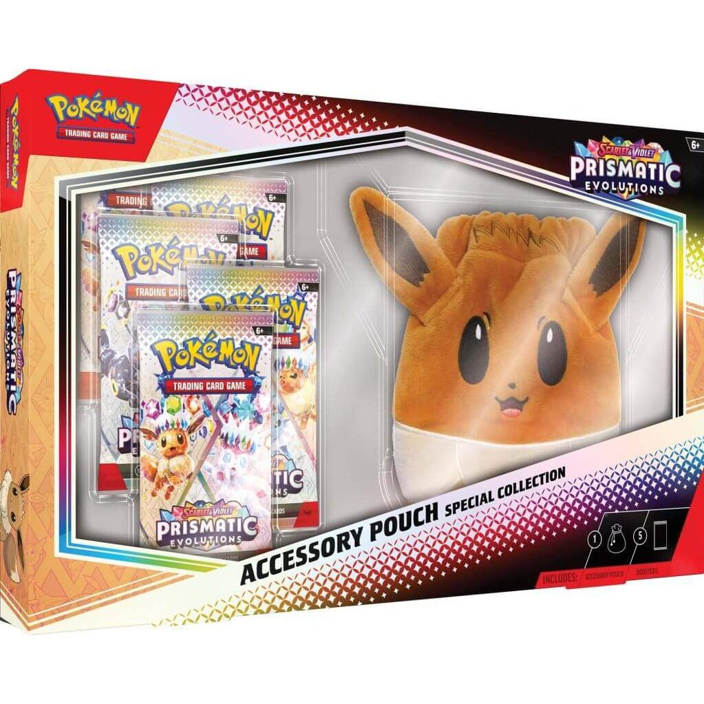 POKÉMON TCG Scarlet & Violet 8.5 Prismatic Evolutions Accessory Pouch - Mastercoins