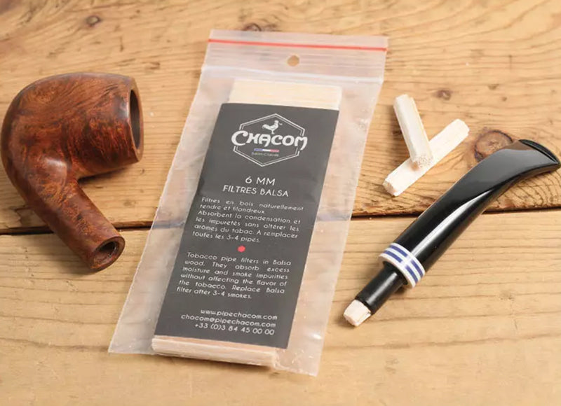pipe tobacco filters Filtres en bois de balsa 6 mm pour pipes et  fume-cigarettes