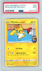 Pokemon Trading Card Game Futsal Promo Pikachu On The Ball #1 [PSA 9]
