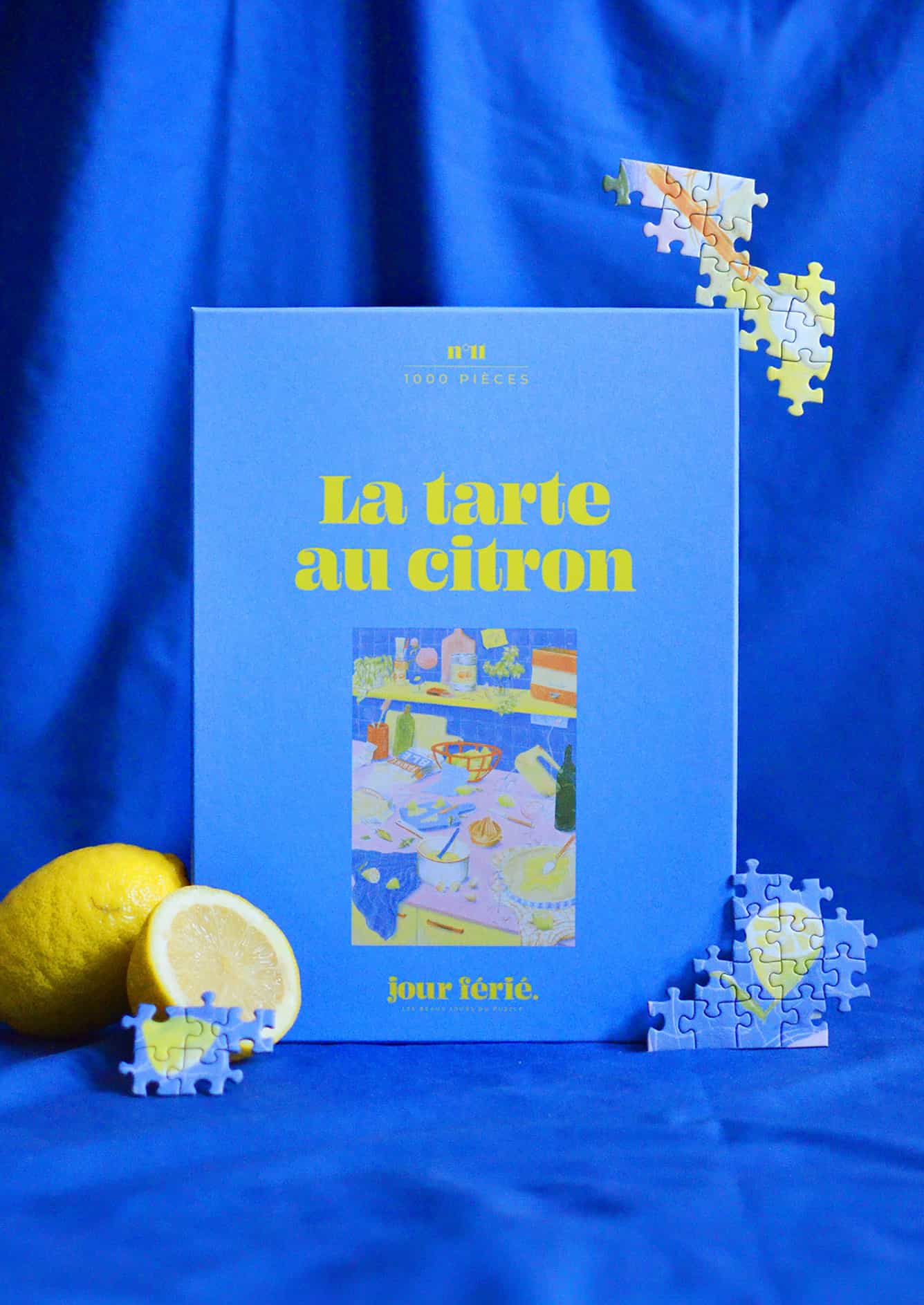 Puzzle 1000 pièces "La tarte au citron" - Jour férié