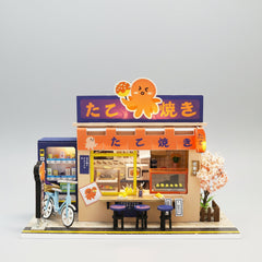 Puzzloria™ | DIY Dollhouse Kit (Star Takoyaki) - Puzzloria