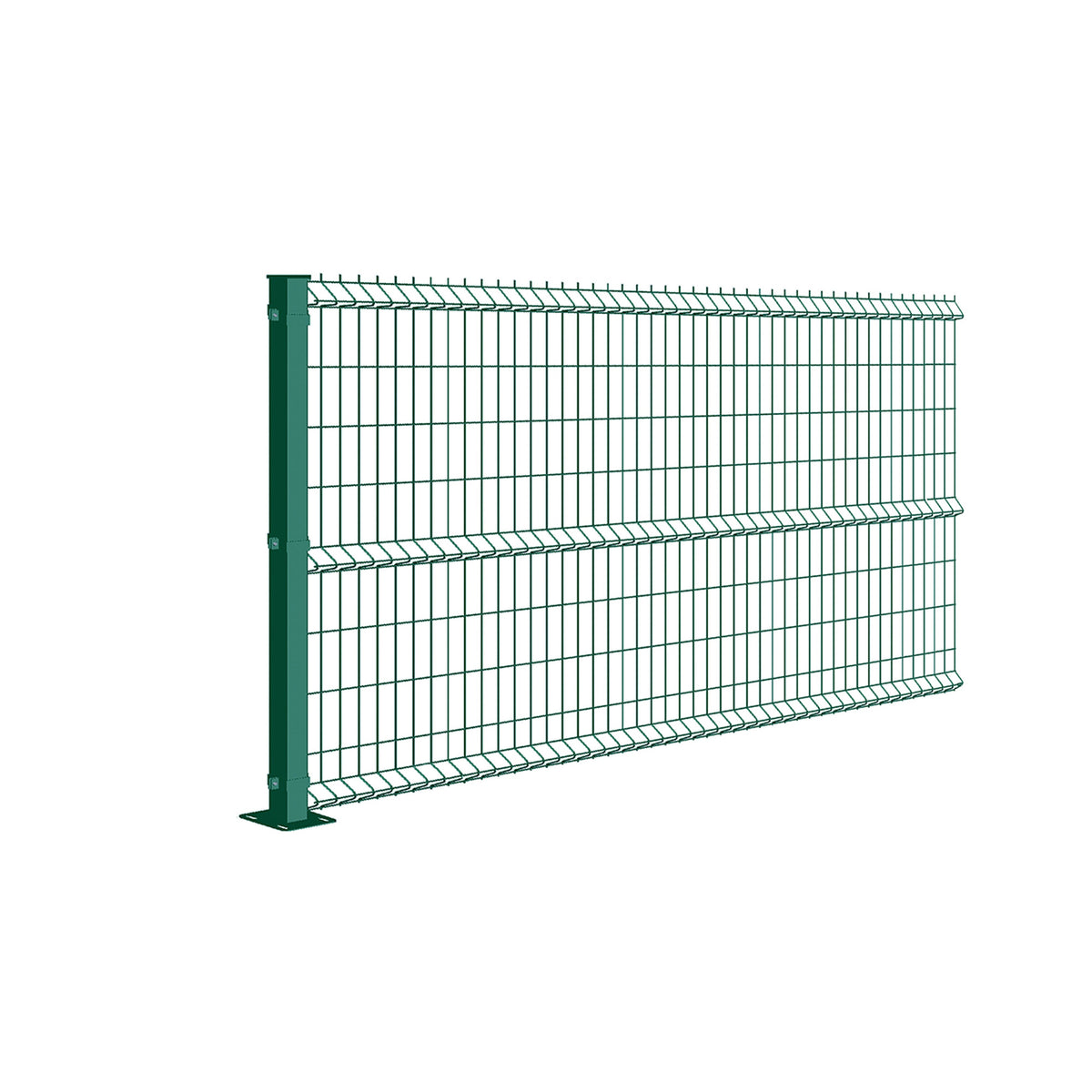 Kit Reja Perimetral 183x250cm + 1 Poste (Verde) - Chilesale