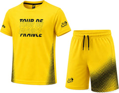 Tour de France Børnesæt Sportswear - Gul