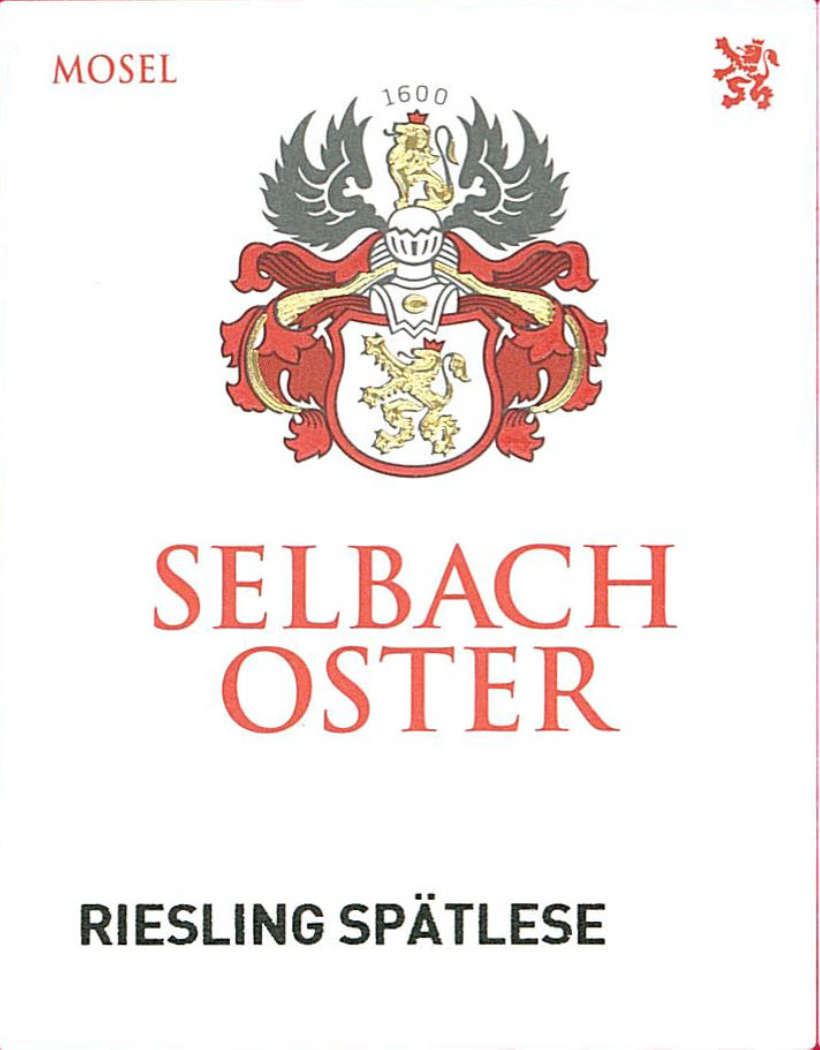 Riesling Spatlese, Selbach-Oster