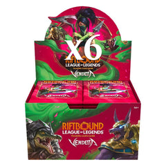 Riftbound: League of Legends TCG - Vendetta Booster Case (6 Boxes)