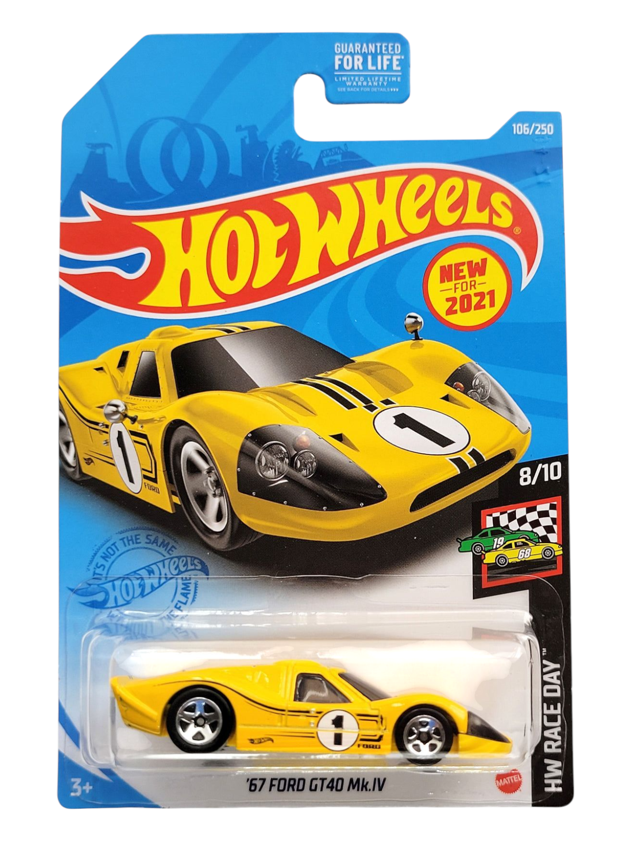 HotWheels 67 Ford GT40 Mk.IV Imported Mainline 1:64 Scale