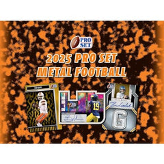 2025 Leaf Pro Set Metal Football (1) Hobby Box