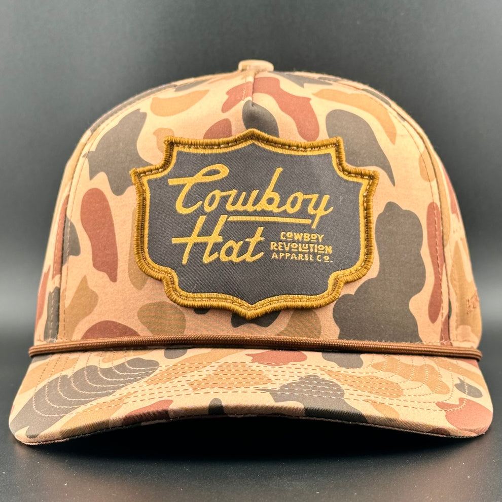 Cowboy Revolution Hat- Down South Camo