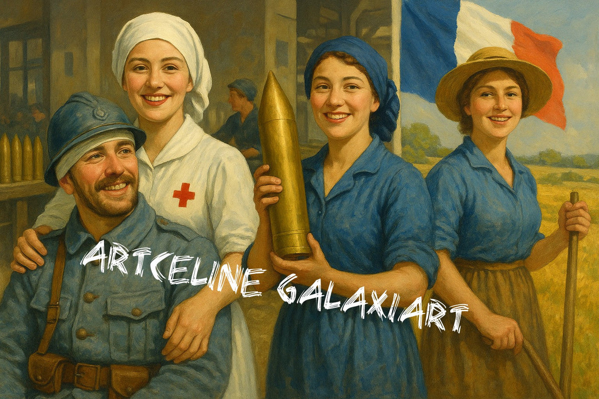 🪐Mémoire de Verdun – Courage et Fraternité  – Diamond Painting Premium | Galaxiart