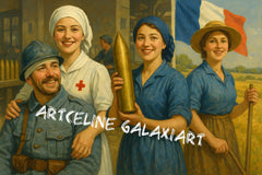 🪐Mémoire de Verdun – Courage et Fraternité  – Diamond Painting Premium | Galaxiart