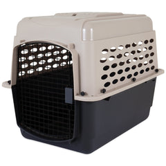 AnimalWiz.com - Petmate Vari Dog Kennel Taupe, Black 32 in - Image 2