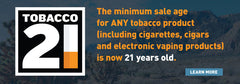 What is the new legal sale age for ALL tobacco products in the United States?
