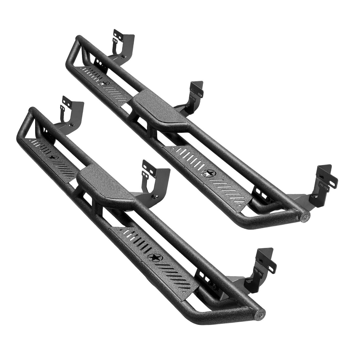 Running Boards, 6 Inches Side Steps Compatible with 2009-2018 Dodge Ram 1500 Crew Cab, 2010-2025 Dodge Ram 2500 3500 Crew Cab(Not Fit 2019-2025 Ram 1500 New Body), 550 lbs Load Capacity