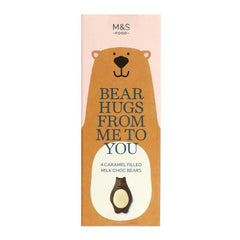 M&S Caramel Chocolate Bear Hugs from Me to You 50g