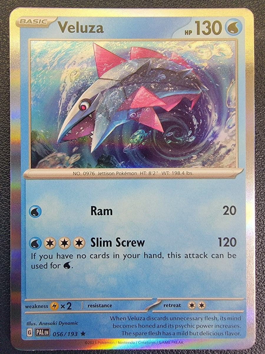 Veluza - 056/193 - NM/M - Holo Rare - Paldea Evolved
