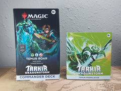 MtG Tarkir: Dragonstorm Commander Deck & Pre Release Temur Roar TEMUR 💚