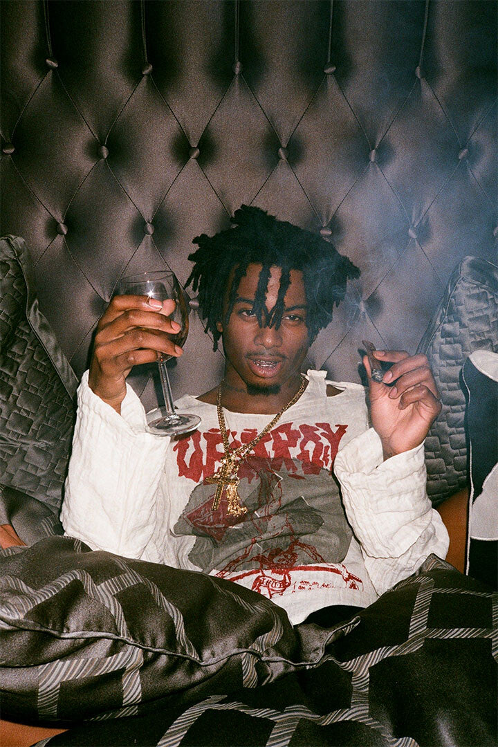 Playboi Carti Smoking Music Hip Hop Rap Singer Star Wall Art Home