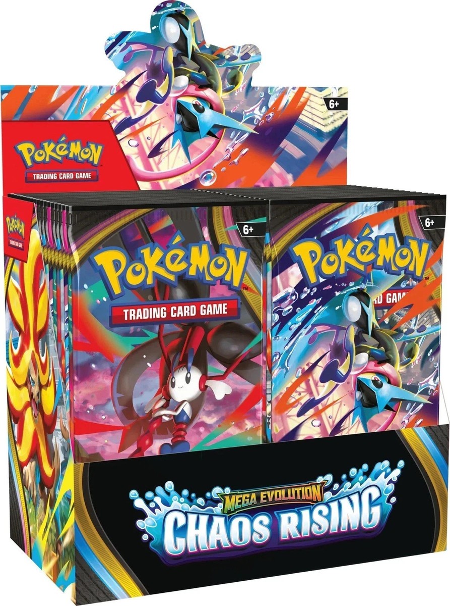 Pokemon Chaos Rising Booster Box New Sealed