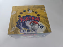 Pokemon korean 1st edition Base set Booster Box