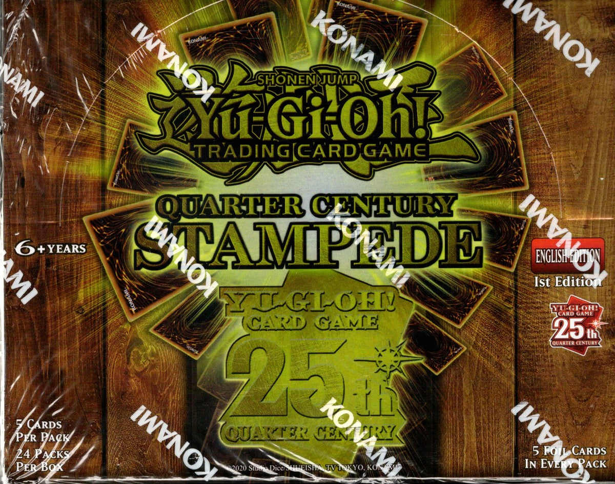 Yu-Gi-Oh!™! Trading Card Game: Quarter Century Stampede Booster Box