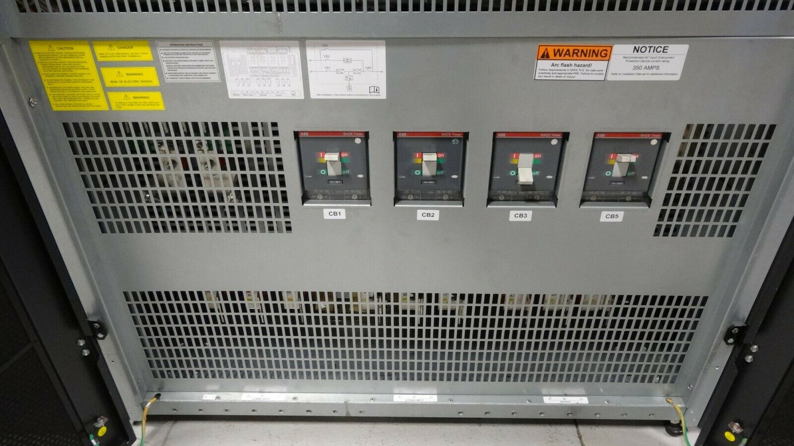 Liebert NX 160kVA 480V 3-Phase UPS with Battery & Bypass Cabinet