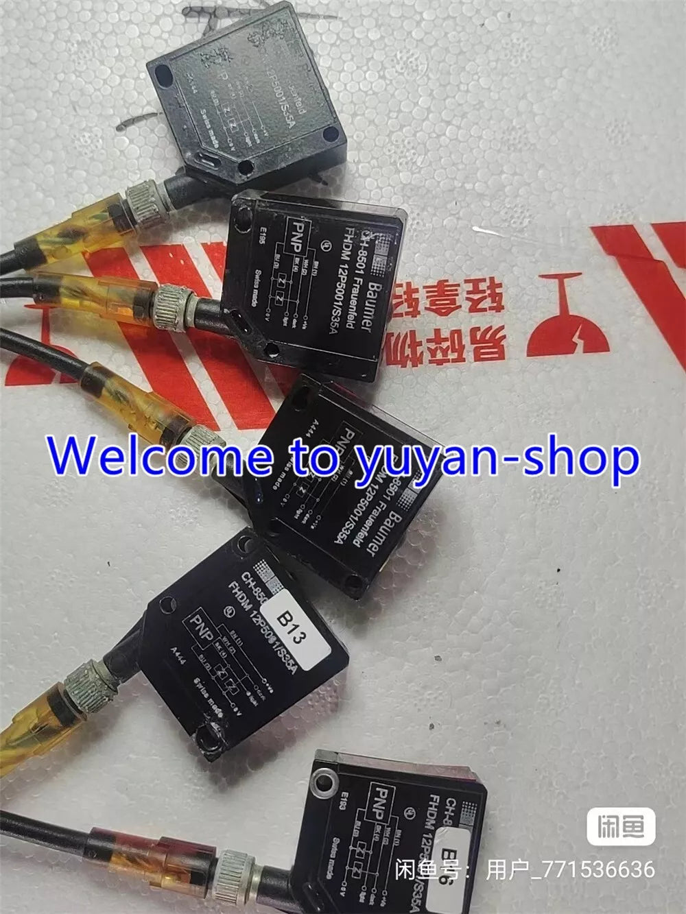 1PC Used BAUMER FHDM 12P5001/S35A Photoelectric Switch CH-8501