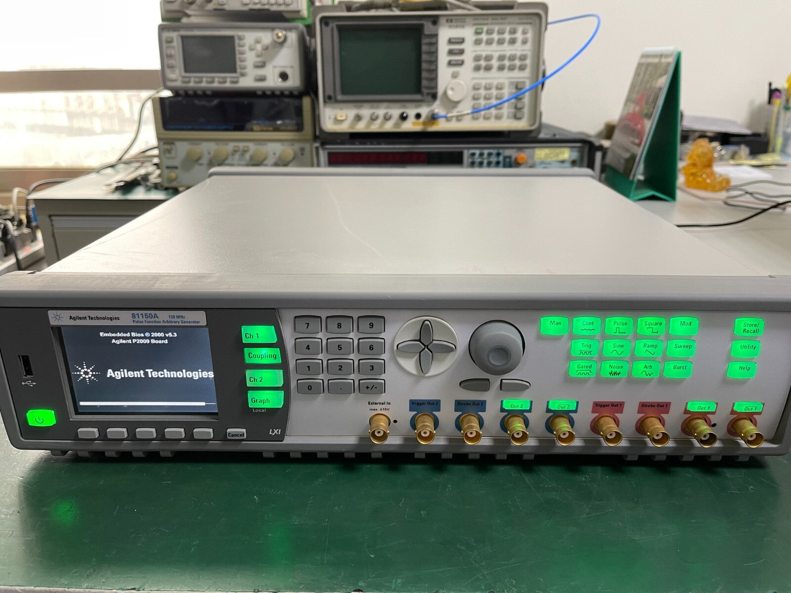 Agilent 81150A Pulse Function Arbitrary Noise Generator w/ Opt 002 _0929 - XG eqpt