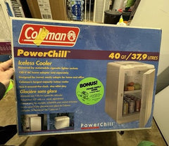 Coleman PowerChill Model 5640 Iceless Cooler 12V Thermoelectric 40 Qt New  In Box