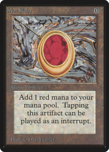 Mox Ruby • Beta Edition (LEB) #265