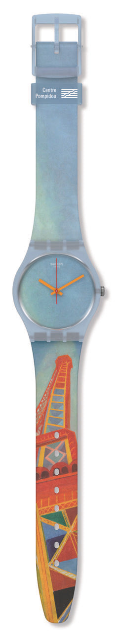 SWATCH X CENTRE POMPIDOU EIFFEL TOWER, BY ROBERT DELAUNAY