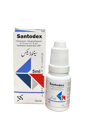 Santodex Eye Drops 5ml (Tobramycin + Dexamethasone) – Available in Pakistan