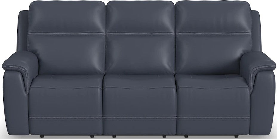 Flexsteel Sawyer Power Reclining Sofa with Power Headrests and Lumbar - Furniture World SW (WA)