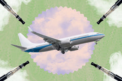 Here's How to Safely Travel with Your Vape or E-Cig on a Plane