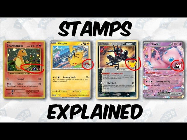 Every Single Pokémon Card Stamp