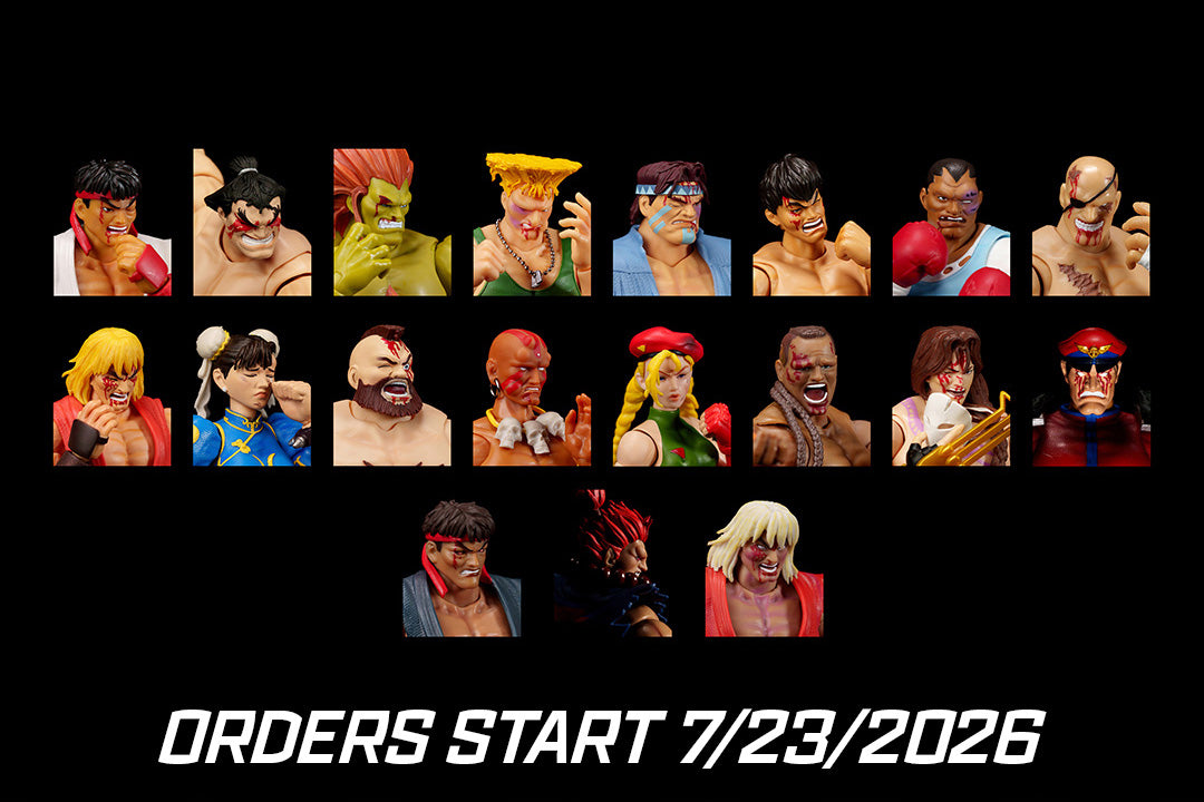 Ultra Street Fighter II "You Lose" Accessory Set for 1/12 Scale Action Figures Exclusive [ORDERS START 7/23/2026]