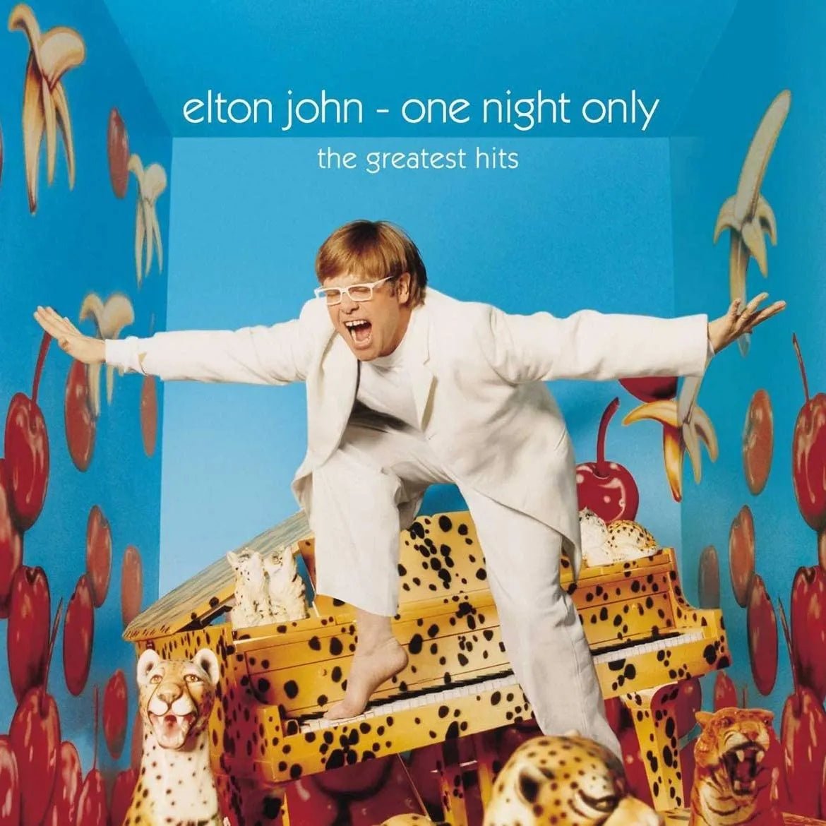 Elton John One Night Only 2 LP live album cover artwork iconic performance