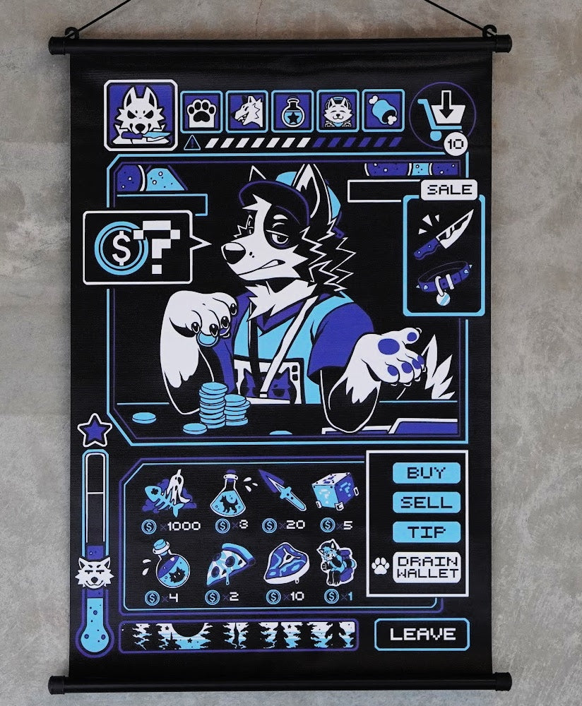 Shopkeeper - Wall Scroll