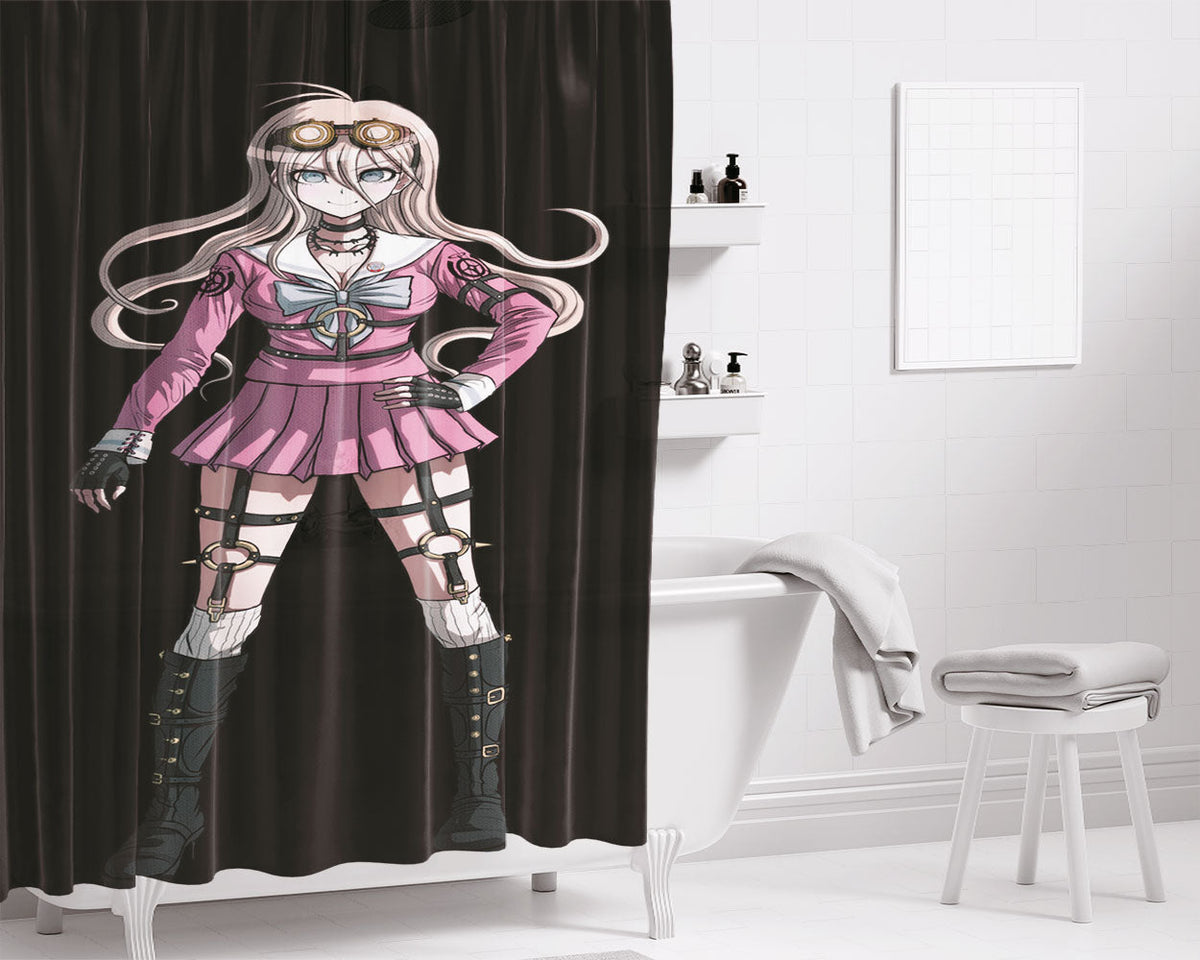 Miu Iruma Bathroom Shower Curtain Fabric Waterproof | 66 X 72 Inch