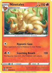 Pokemon Trading Card Game Sword Shield Silver Tempest Single Card Uncommon Ninetales 18