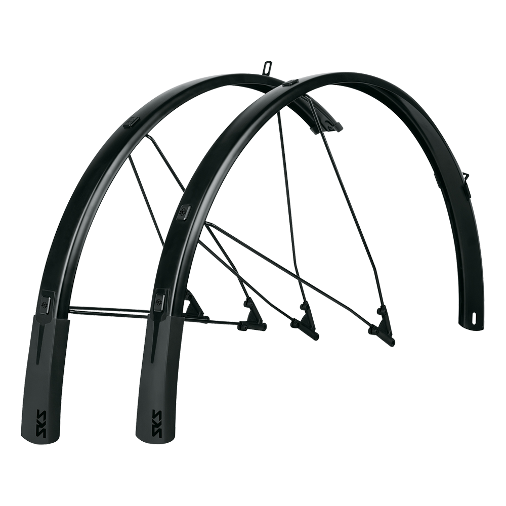 SKS Bluemels STYLE Schutzblech-Set 27.5" / 29" - Schwarz Matt