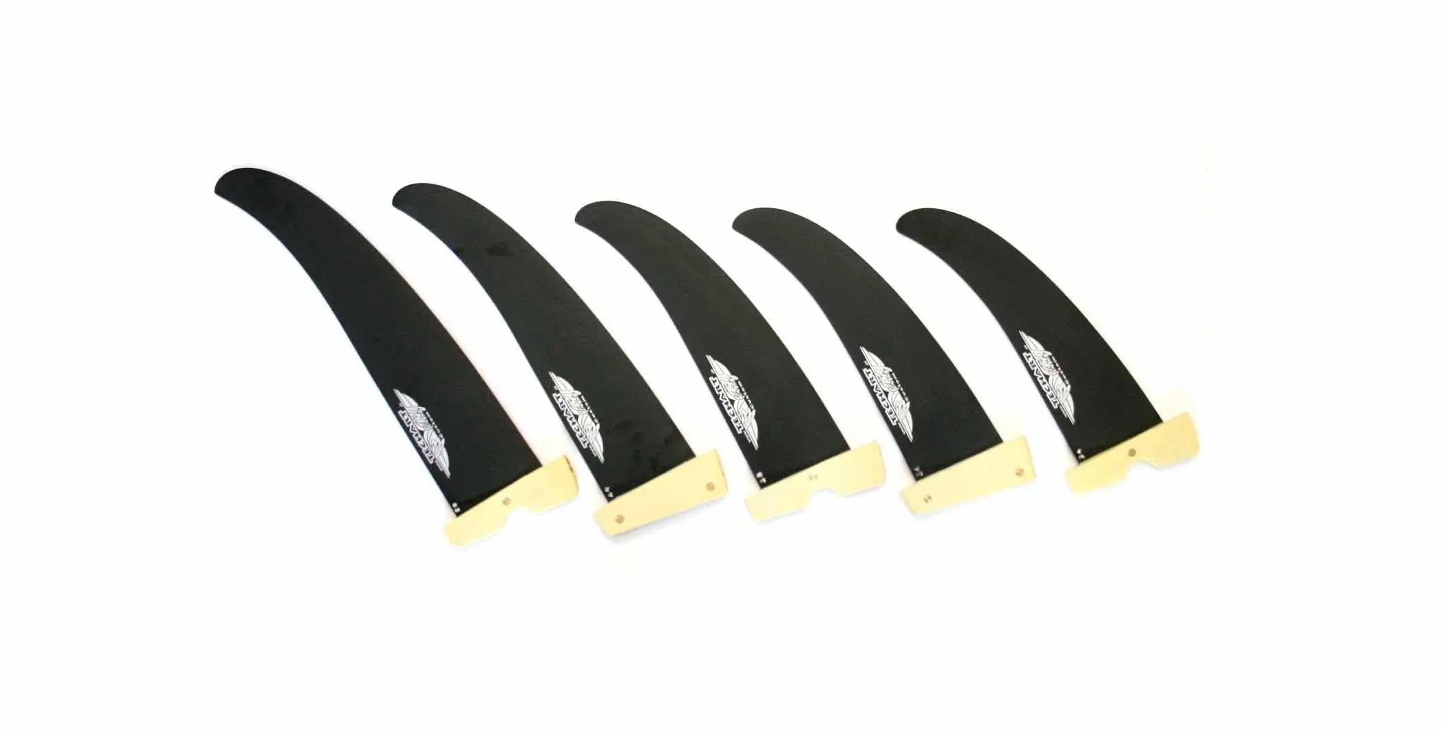 Techart Carbon Custom Tuttle or Power Box fin skeg set for freeride windsurfing boards