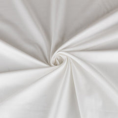 Tissu Velours Coton Écru